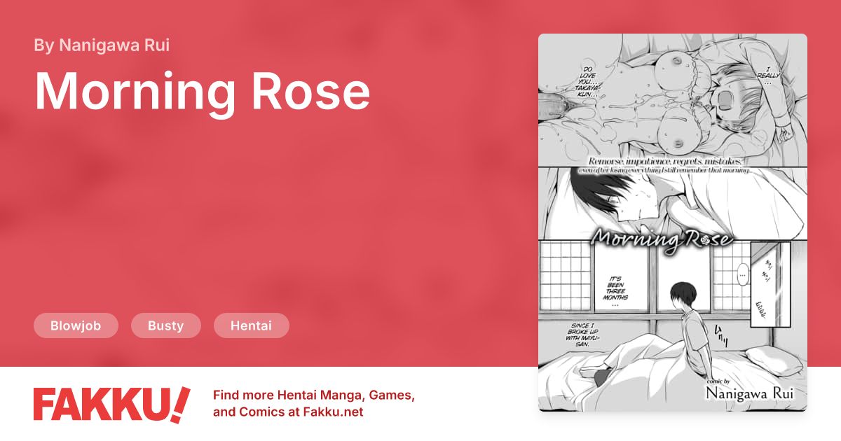 Morning Rose Hentai by Nanigawa Rui - FAKKU
