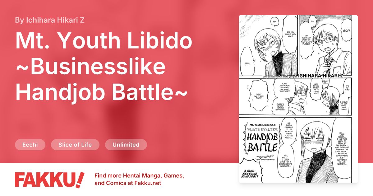 Mt. Youth Libido ~Businesslike Handjob Battle~ Hentai by Ichihara Hikari Z - FAKKU