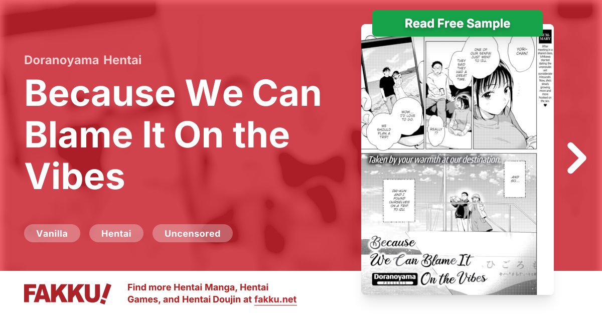  Because We Can Blame It On the Vibes Hentai by Doranoyama - FAKKU