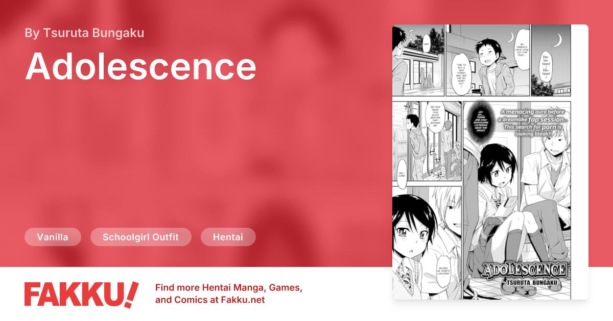 Adolescence Hentai by Tsuruta Bungaku - FAKKU