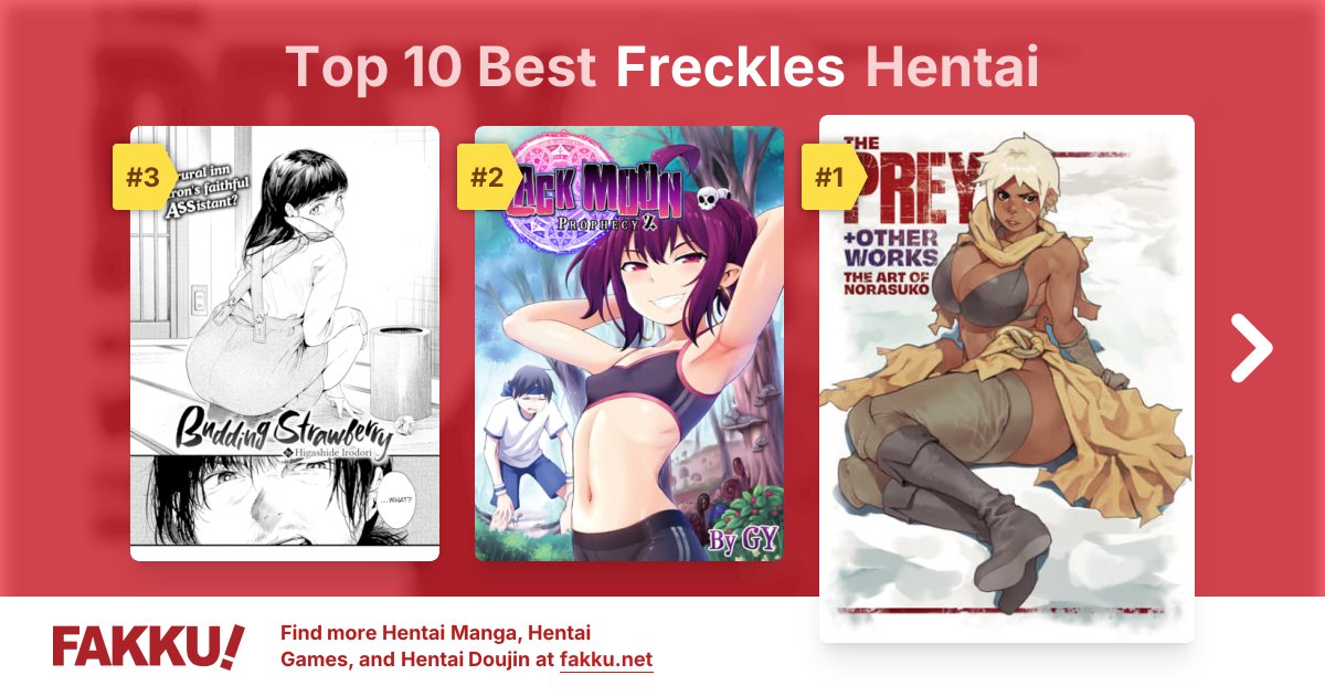 Top 10 Best Freckles Hentai