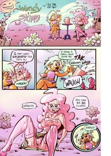 Wendy & Skippy -in- "Tea Time for Two!"