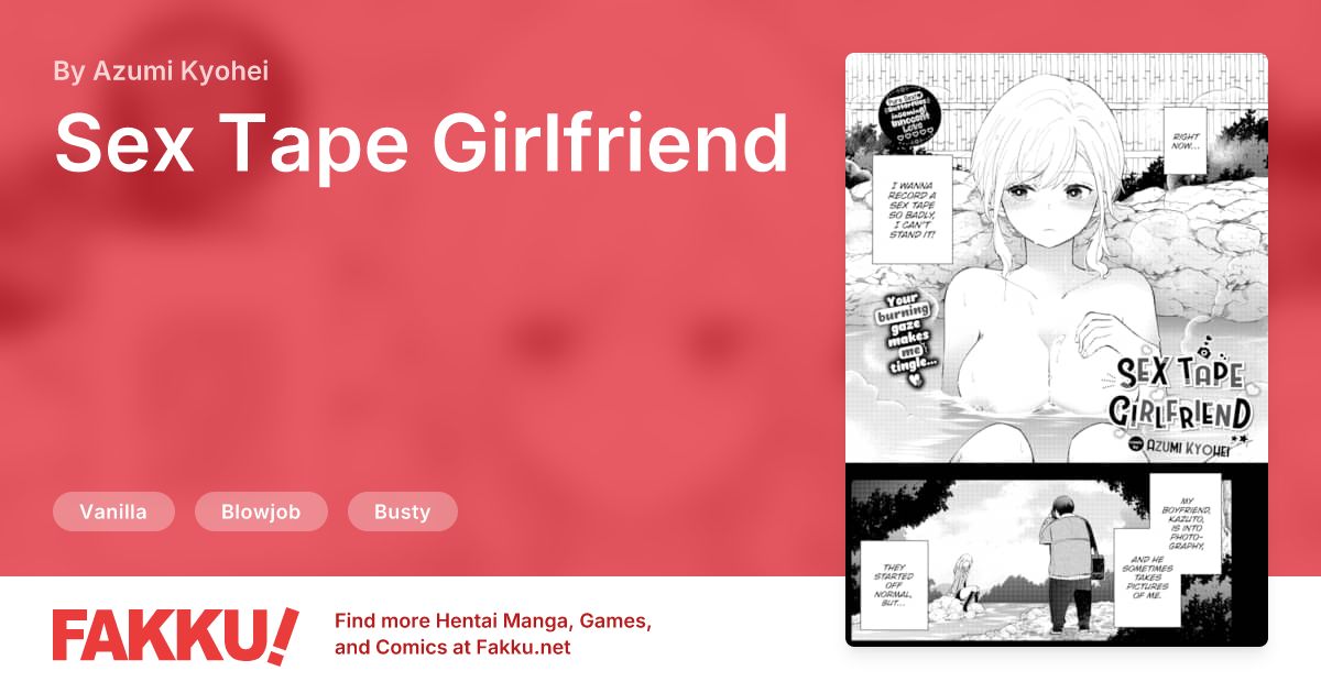  Sex Tape Girlfriend Hentai by Azumi Kyohei - FAKKU