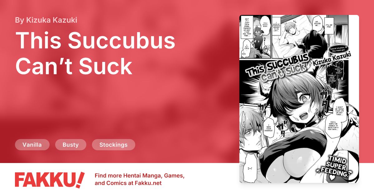 This Succubus Can’t Suck Hentai by Kizuka Kazuki - FAKKU