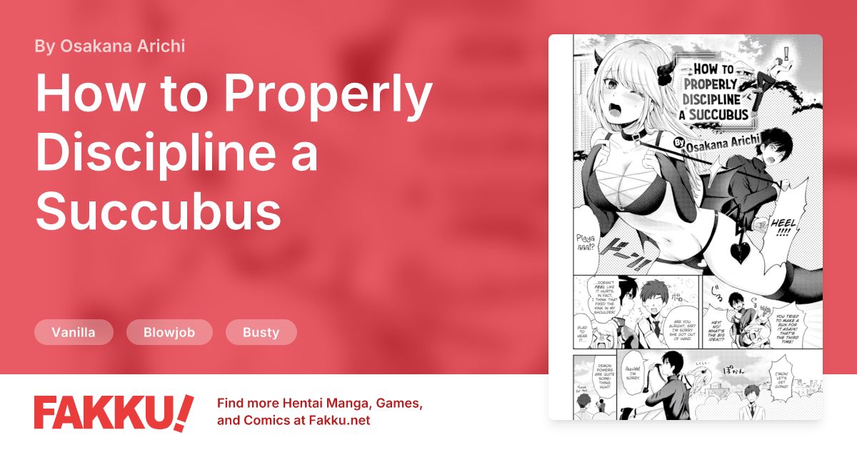 How to Properly Discipline a Succubus Hentai by Osakana Arichi - FAKKU