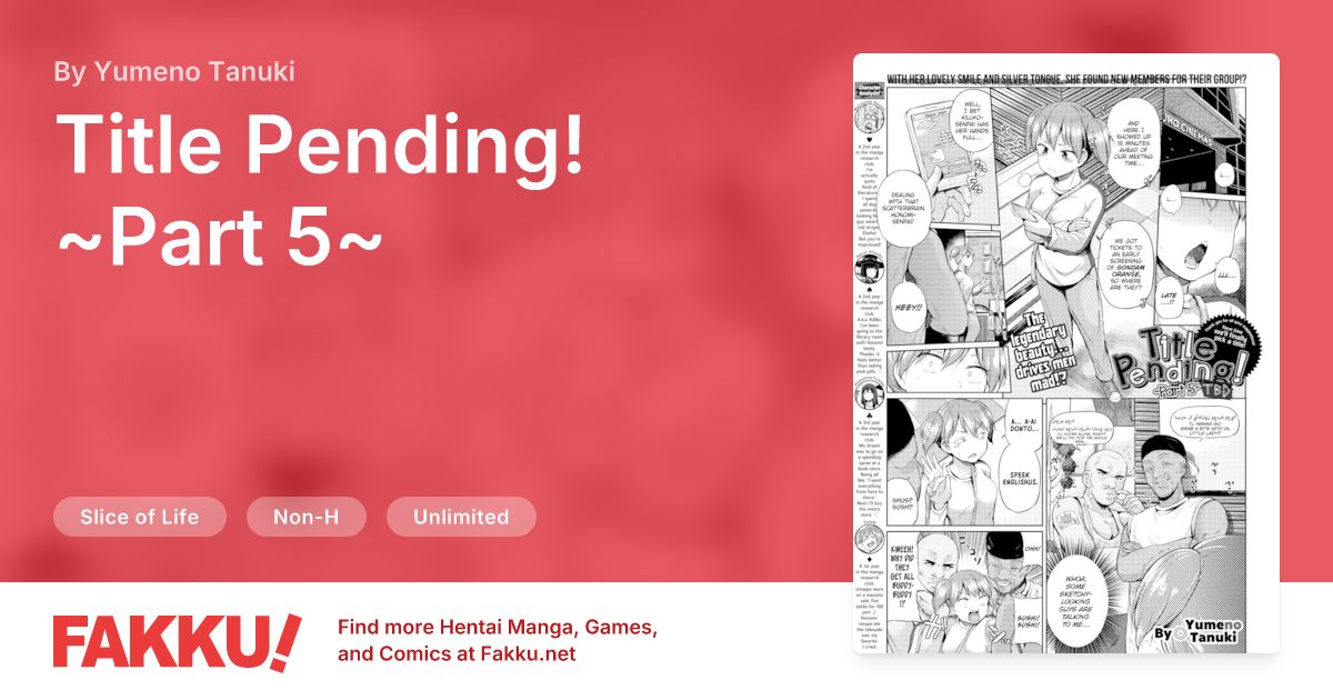Title Pending! ~Part 5~ Hentai by Yumeno Tanuki - FAKKU