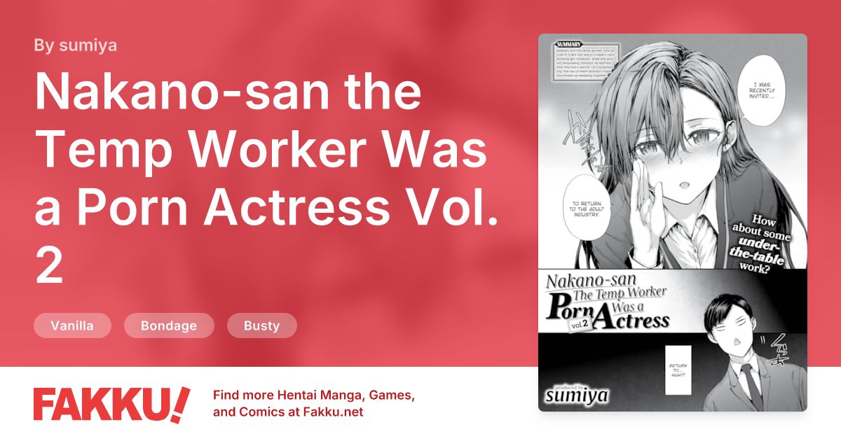 Nakano-san the Temp Worker Was a Porn Actress Vol. 2 Hentai by sumiya - FAKKU