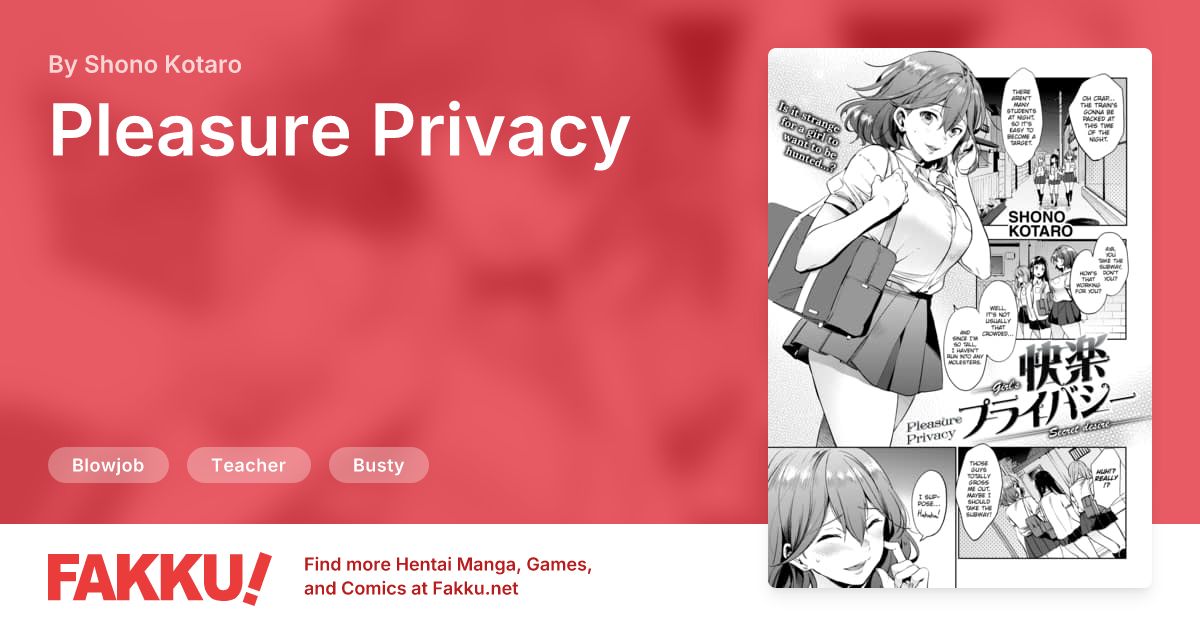 Pleasure Privacy Hentai by Shono Kotaro - FAKKU