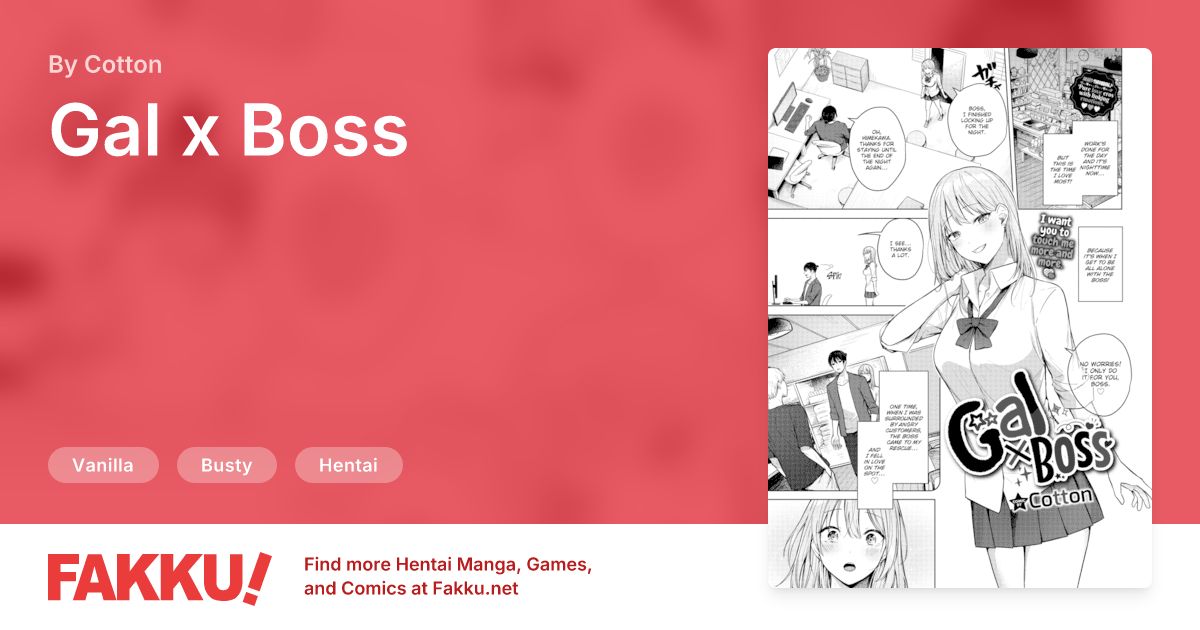 Gal x Boss Hentai by Cotton - FAKKU