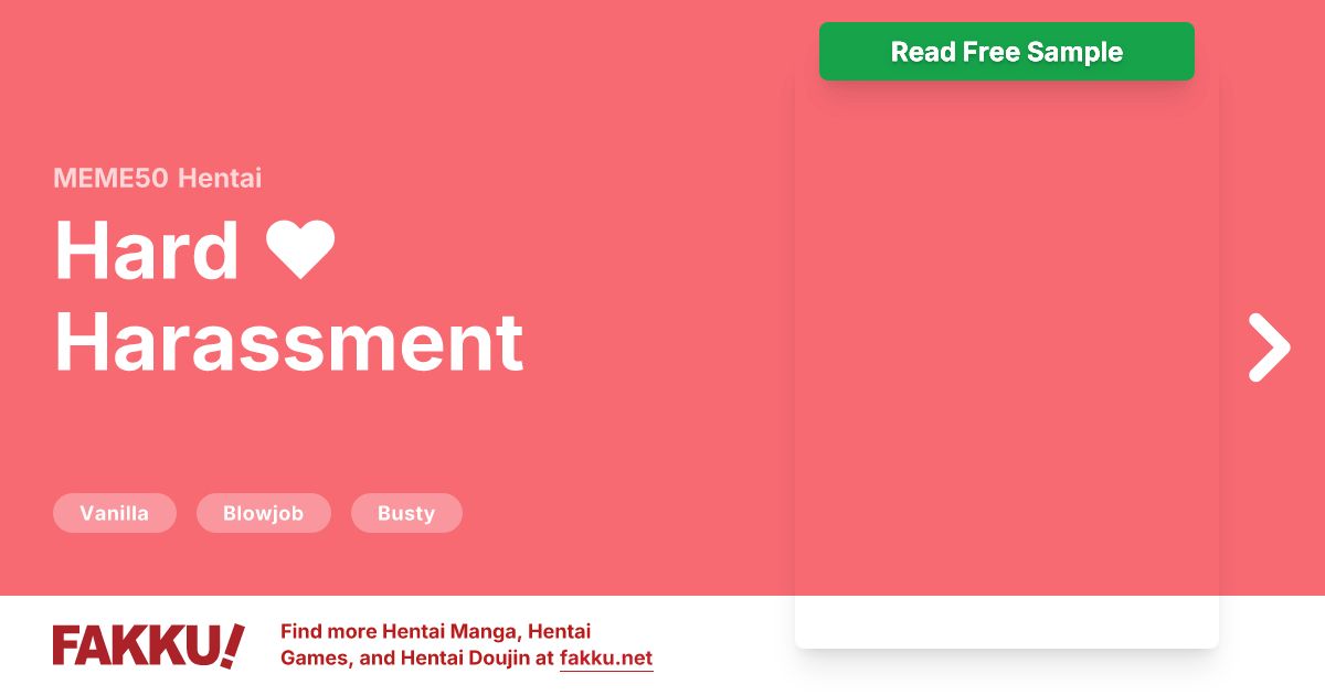  Hard ❤ Harassment Hentai by MEME50 - FAKKU