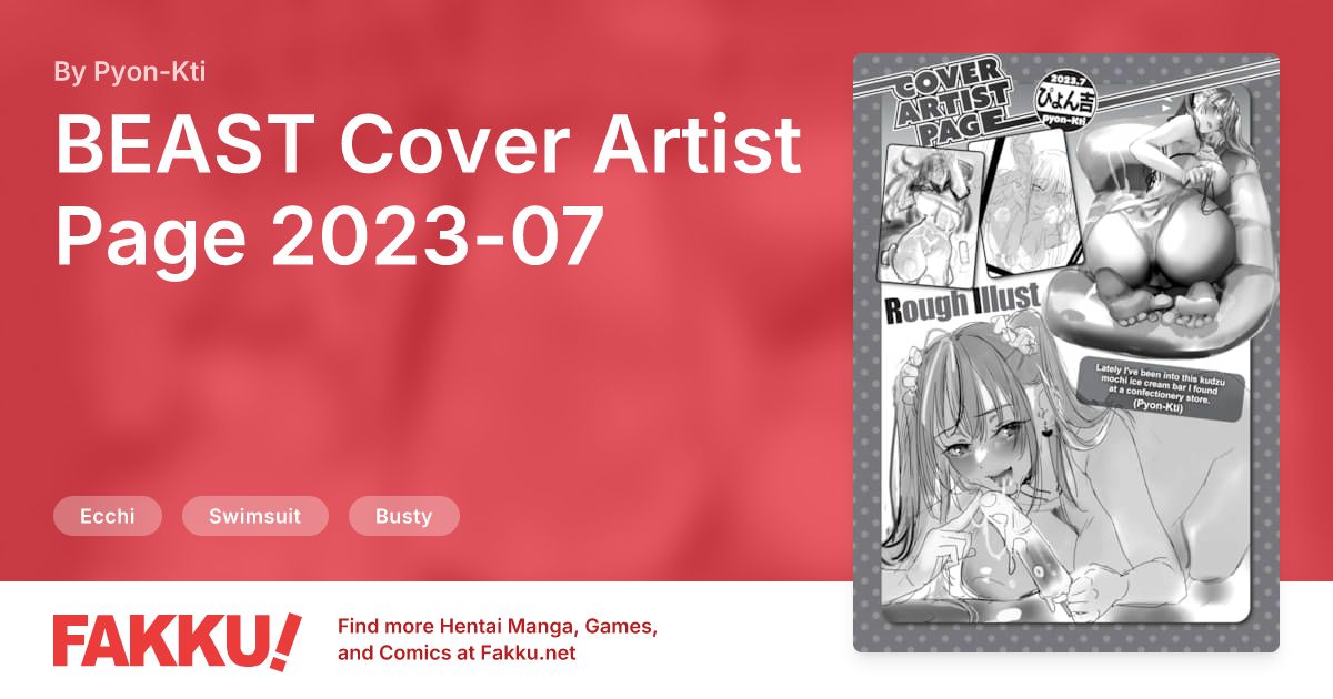BEAST Cover Artist Page 2023-07 Hentai by Pyon-Kti - FAKKU