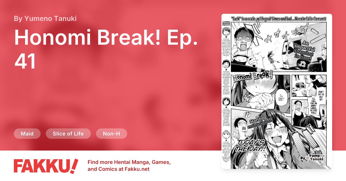 Honomi Break! Ep. 41 Hentai by Yumeno Tanuki - FAKKU