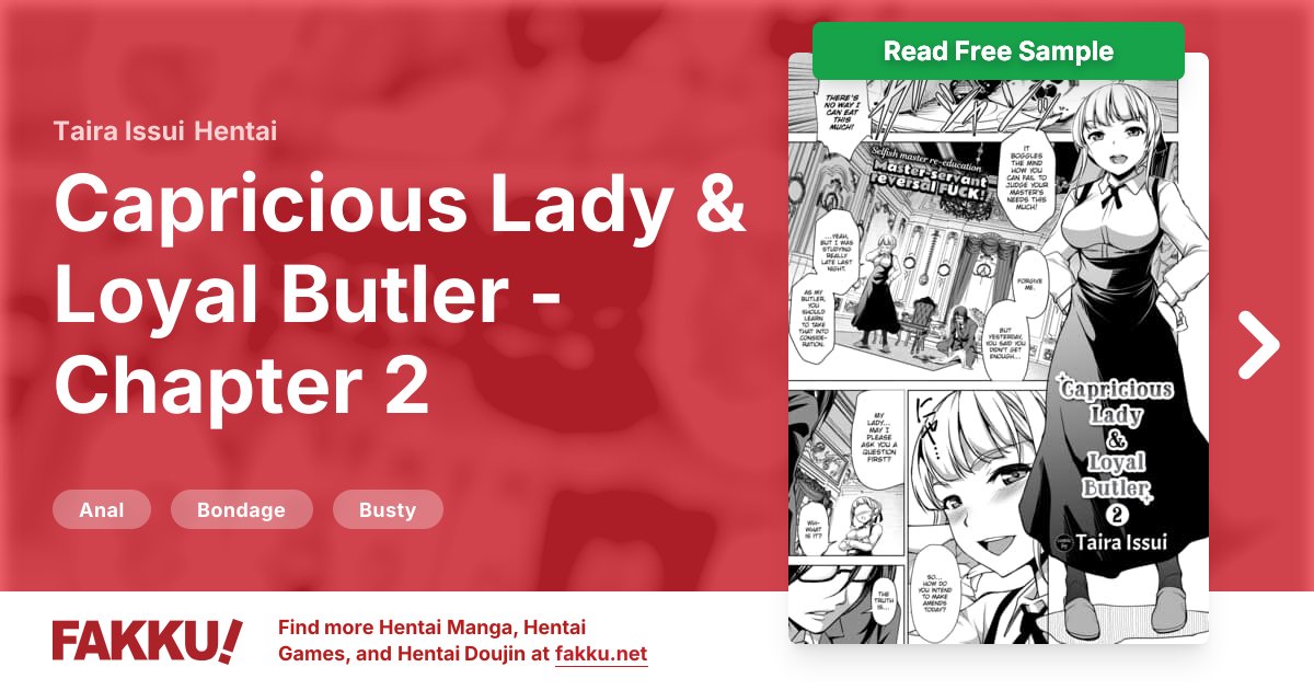  Capricious Lady & Loyal Butler - Chapter 2 Hentai by Taira Issui - FAKKU