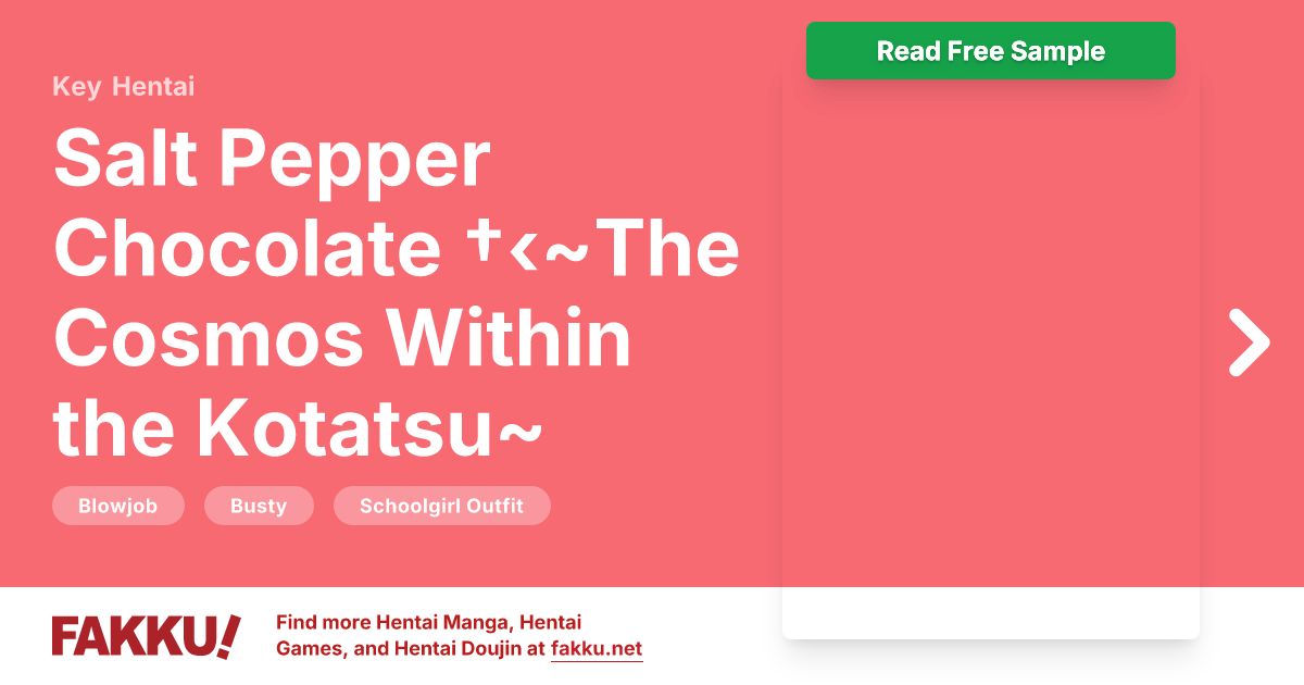 Salt Pepper Chocolate †‹~The Cosmos Within the Kotatsu~ Hentai by Key - FAKKU