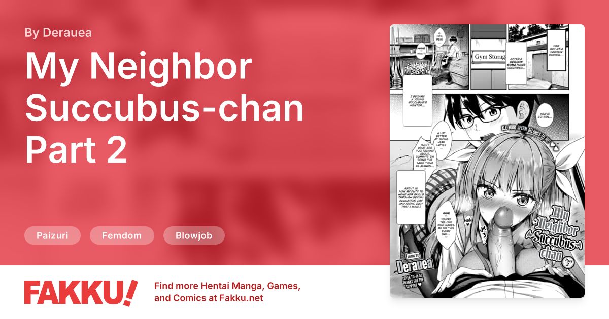 My Neighbor Succubus-chan Part 2 Hentai by Derauea - FAKKU