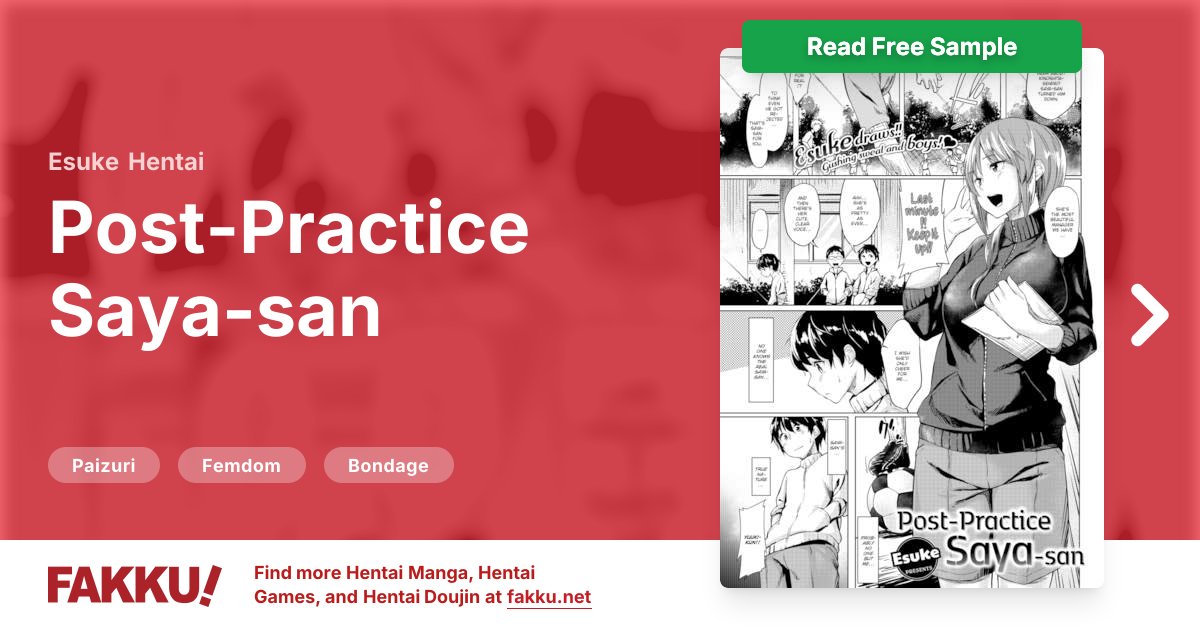  Post-Practice Saya-san Hentai by Esuke - FAKKU