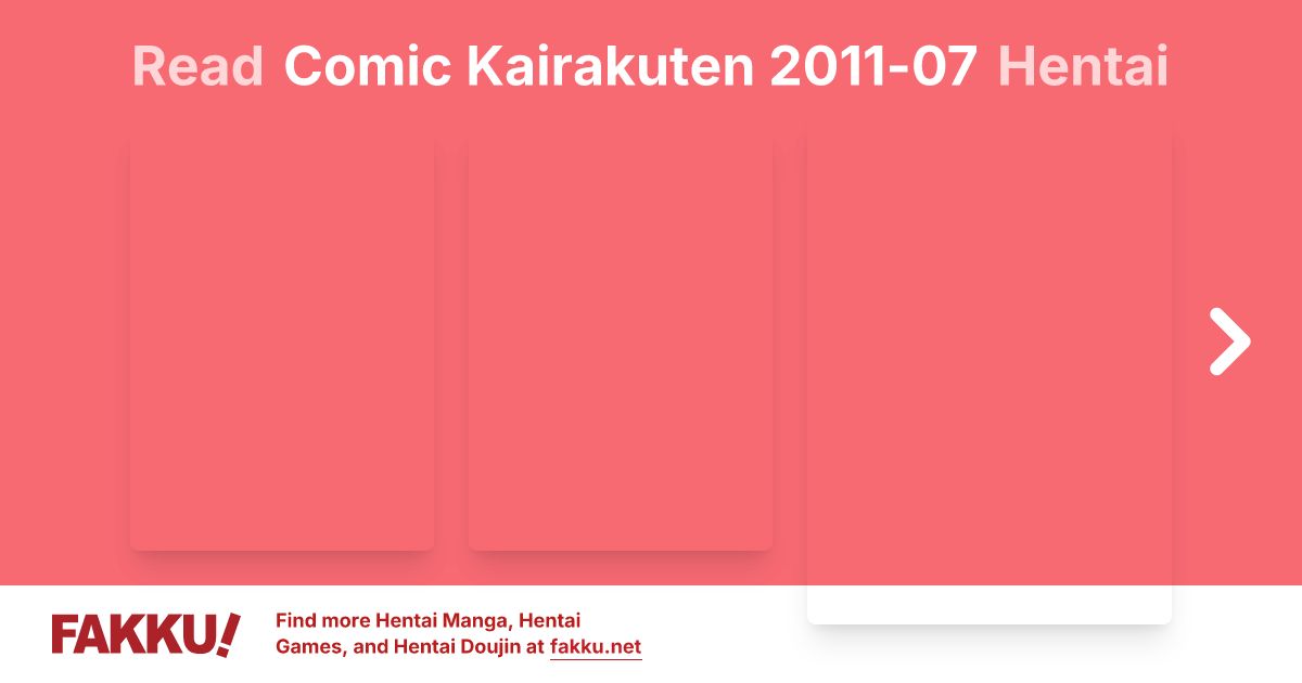 Comic Kairakuten 2011-07 Hentai - FAKKU
