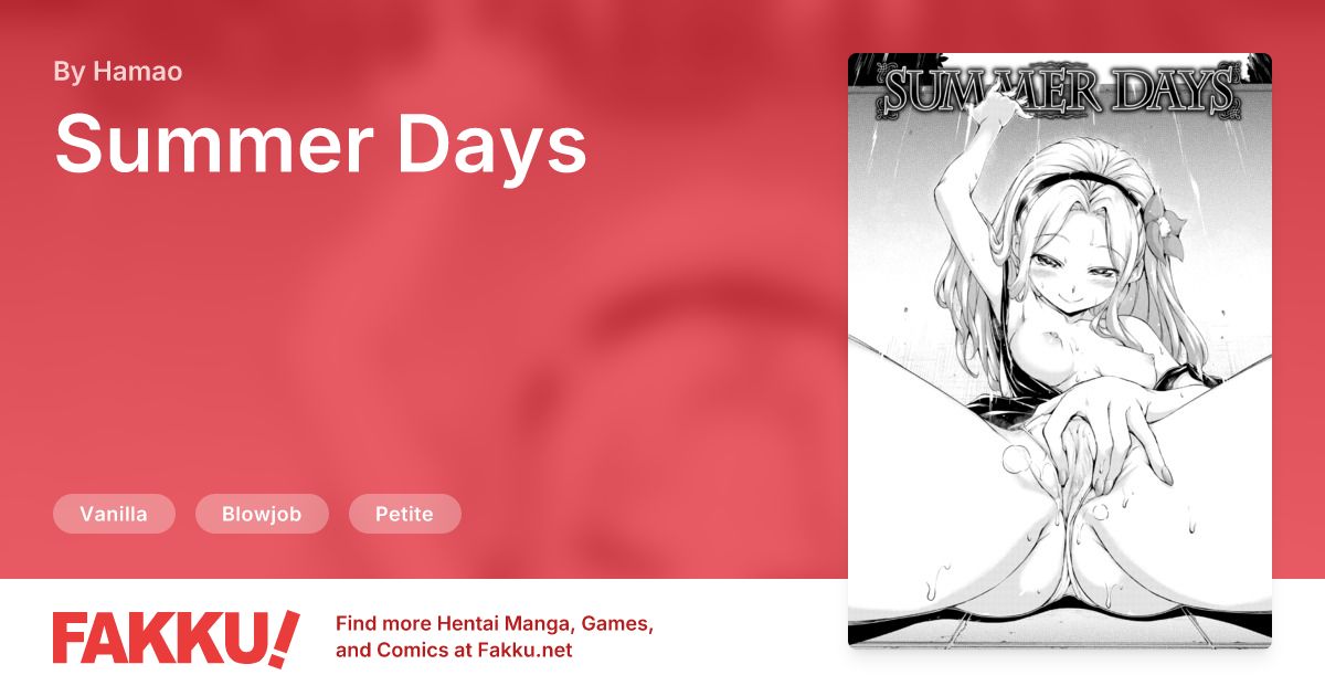 Summer Days Hentai by Hamao - FAKKU