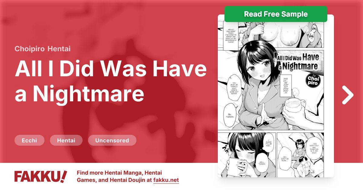  All I Did Was Have a Nightmare Hentai by Choipiro - FAKKU