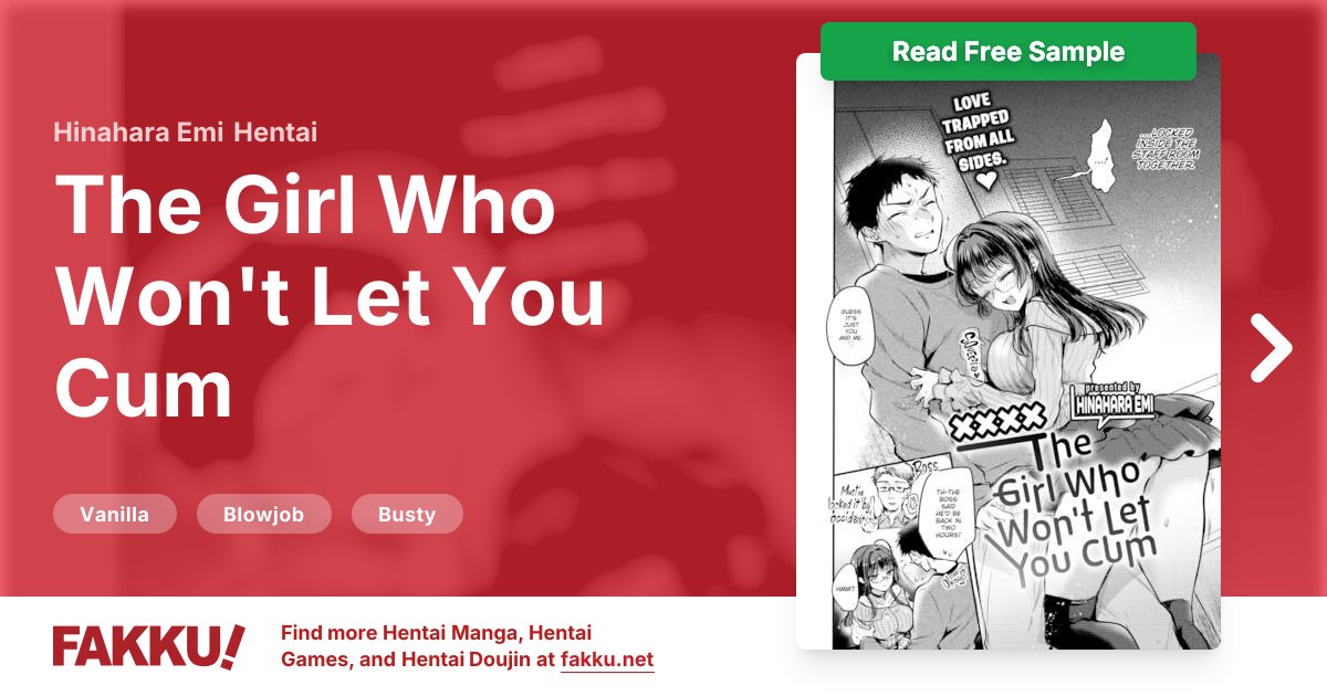  The Girl Who Won't Let You Cum Hentai by Hinahara Emi - FAKKU