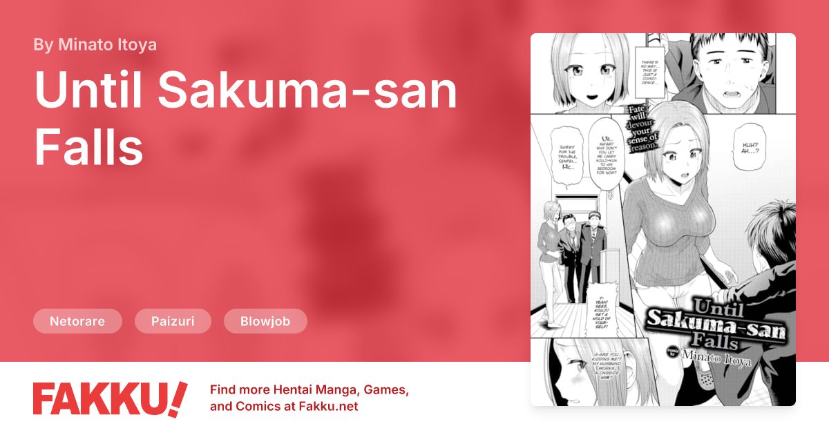 Until Sakuma-san Falls Hentai by Minato Itoya - FAKKU