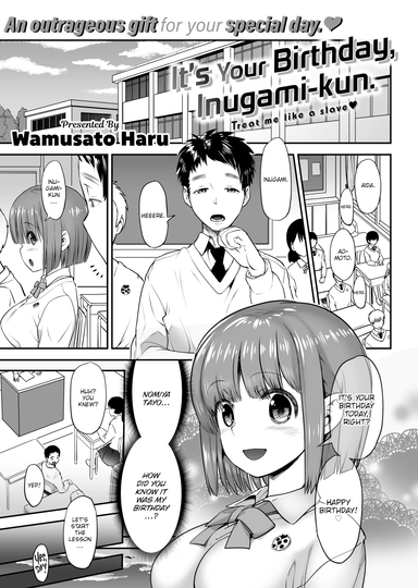 It's Your Birthday, Inugami-kun.