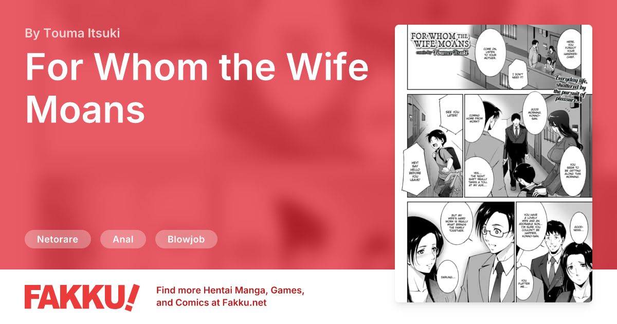 For Whom the Wife Moans Hentai by Touma Itsuki - FAKKU